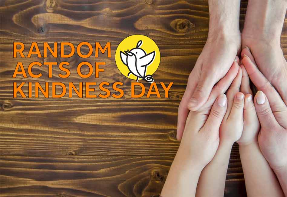 National Random Acts of Kindness Day... it's today, but it can be everyday
