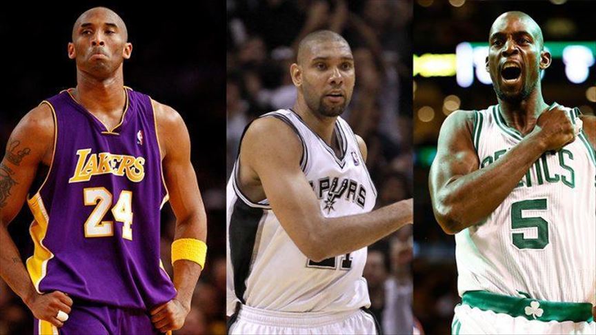 60 things to know about Kobe Bryant, Tim Duncan and Kevin Garnett