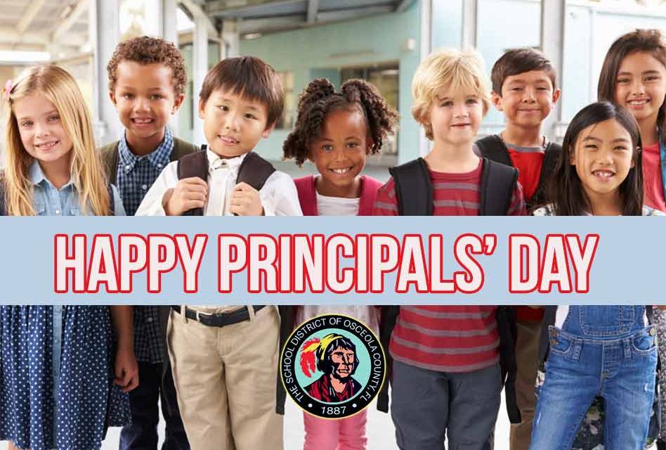 Today is May 1 That means it's National School Principals' Day!