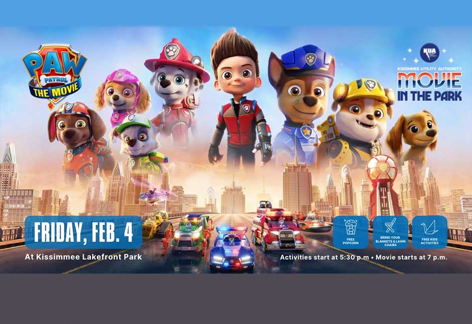 KUA's FREE Movie in the Park Series to continue with "PAW Patrol The