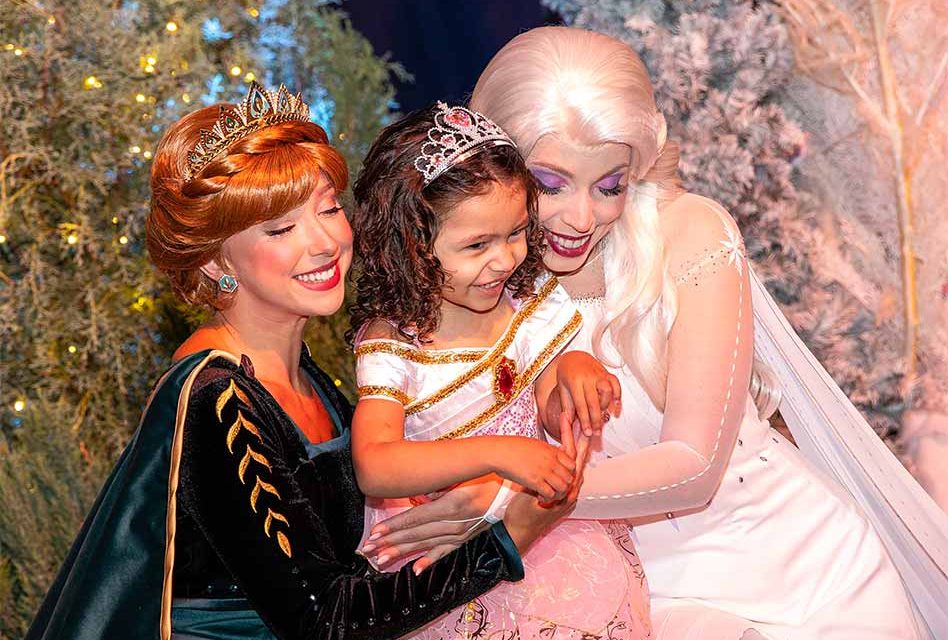 Walt Disney World Resort Hosts Make A Wish Families Across America For World Princess Week Party