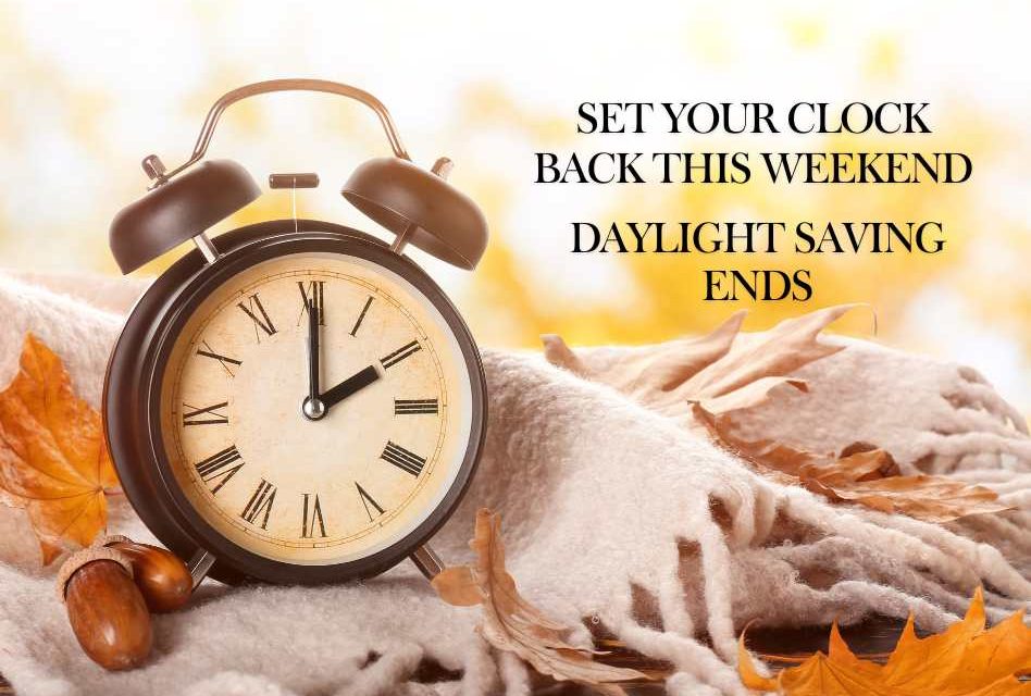 End Of Daylight Saving Time 2017: When to Set Your Clocks