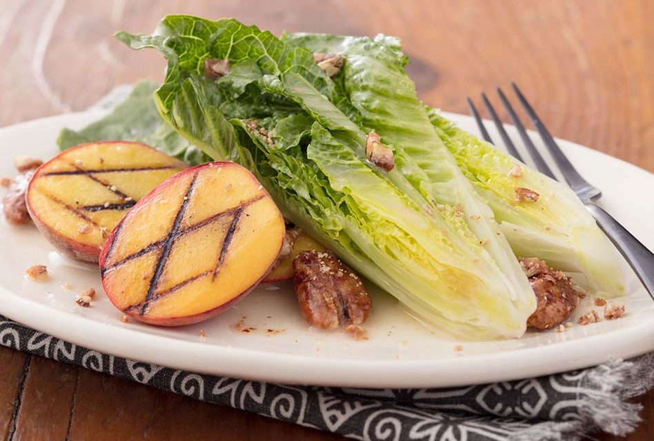 Positively Delicious Peach Perfection: Grilled Florida Peach Salad