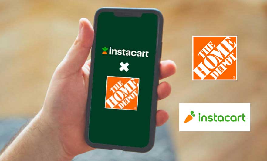 The Home Depot and Instacart Launch Nationwide Same-Day Delivery Service