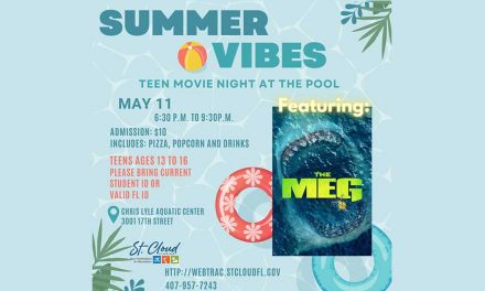 City of St. Cloud’s Summer Vibes Teen Movie Night at the Pool: Catch The Meg This Saturday!