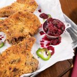 Positively Delicious Pork Chops with Sweet and Sour Blackberry Jalapeno Sauce