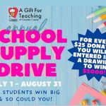 Supporting Osceola County Students: Join the Education Foundation’s Annual ‘Gift for Teaching’ School Supply Drive!
