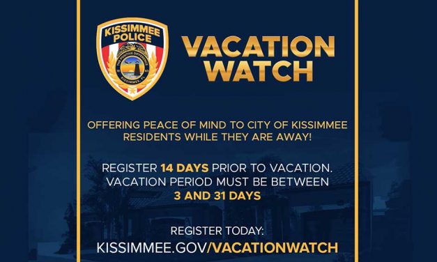 Kissimmee Police Department Unveils ‘Vacation Watch Program’ for Enhanced Home Security