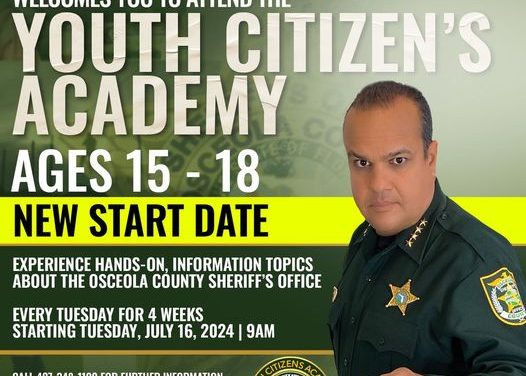 Osceola County Sheriff’s Youth Citizen’s Academy